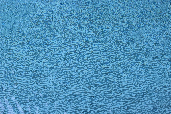Blue swimming pool wave background — Stock Photo, Image