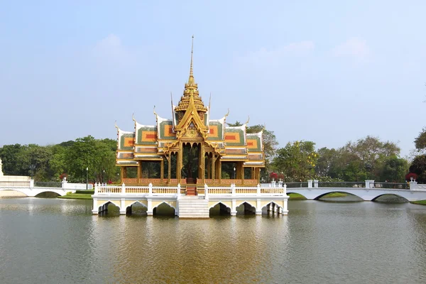 Bang Pa w pałacu pałacu, Ayutthaya, Tajlandia — Zdjęcie stockowe