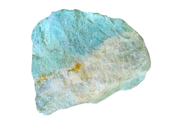 Крупним планом малахітовий камінь, мінеральний — стокове фото