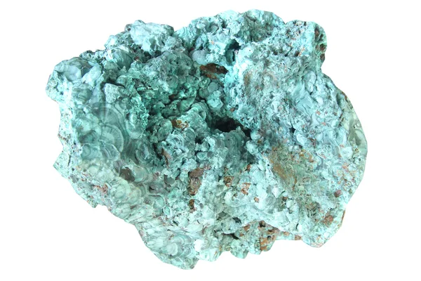 Fechar pedra malaquita, mineral — Fotografia de Stock