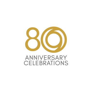 Sekseninci yıl dönümü kutlama Vektör Şablonu Tasarım Çizimi