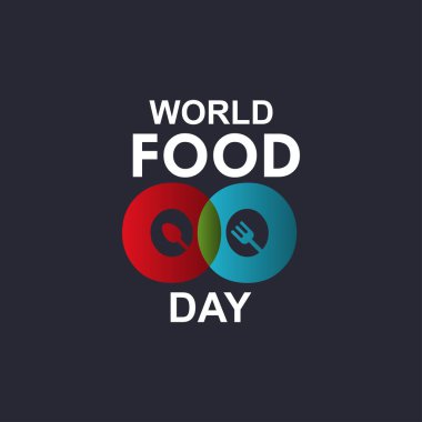 Dünya Gıda Günü Kutlama Vektör Şablonu Tasarım İllüstrasyonu