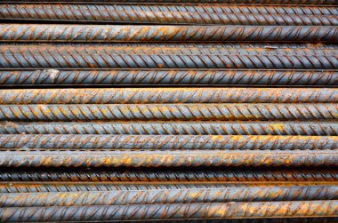 Grunge demir çubuklar