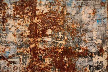 Grunge metal bir yüzeye