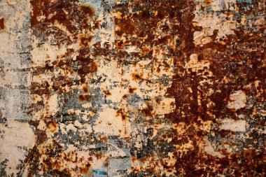 Grunge metal bir yüzeye