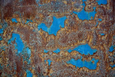 Grunge metal bir yüzeye