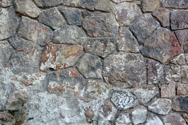 Mur en pierre avec motif abstrait — Photo