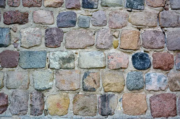 Mur en pierre avec motif abstrait — Photo