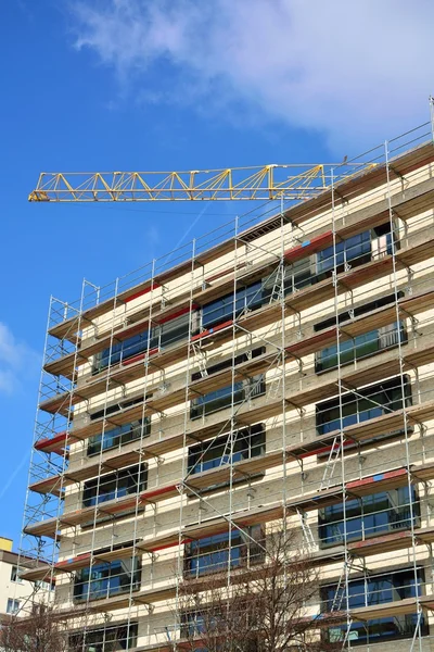 Cantiere con attrezzi e attrezzature — Foto Stock