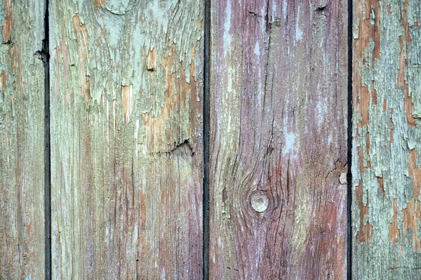 Пилинг краски на гранж деревянной поверхности — стоковое фото