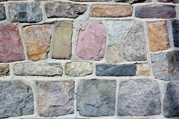 石头墙用抽象图案 — 图库照片
