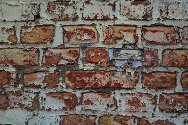 Eski tuğla duvar