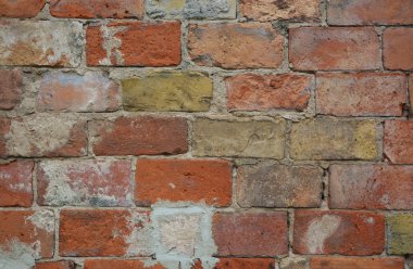 Eski tuğla duvar