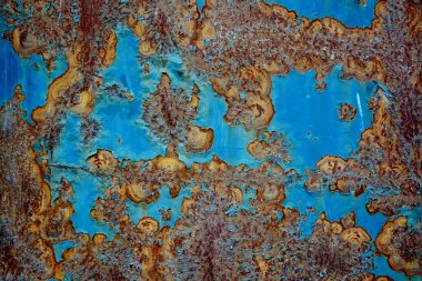 Grunge metal bir yüzeye