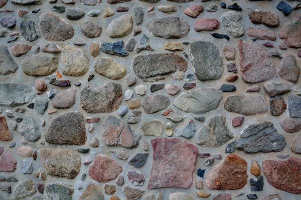 Stenen muur met abstracte patroon — Stockfoto