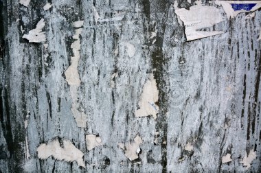 Posterler yırtık soyut