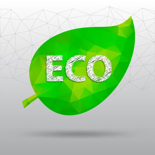 Ecologie ontwerp — Stockvector