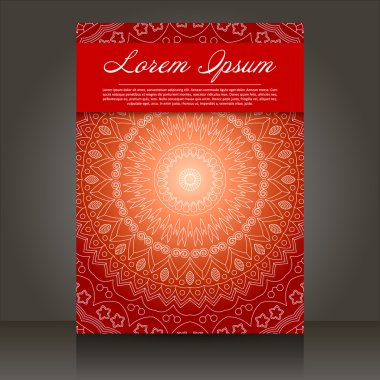 Sunum için yaratıcı el ilanı