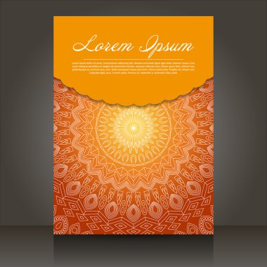 Sunum için vektör el ilanı