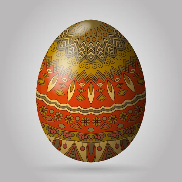 Bautiful easter egg — Stock Vector