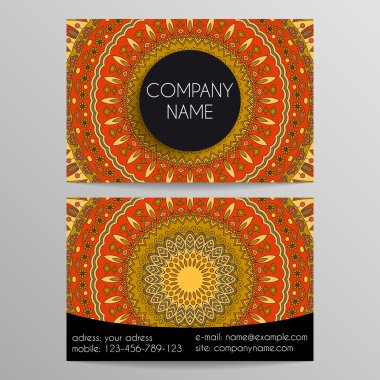 Kartvizit üzerinden desenleri