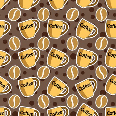 kahverengi kahve sorunsuz arka plan