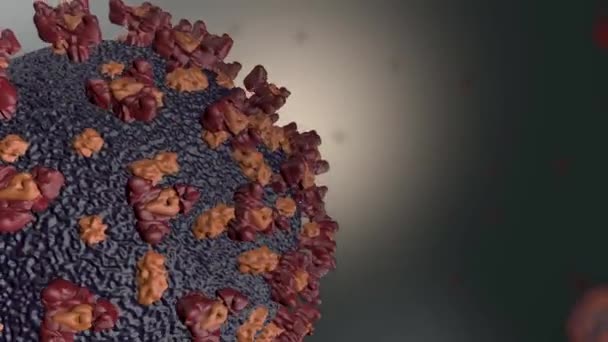Jeringa Envase Vacuna Covid Simulación — Vídeos de Stock
