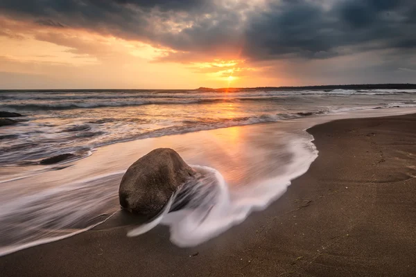 Een zee zonsopgang — Stockfoto