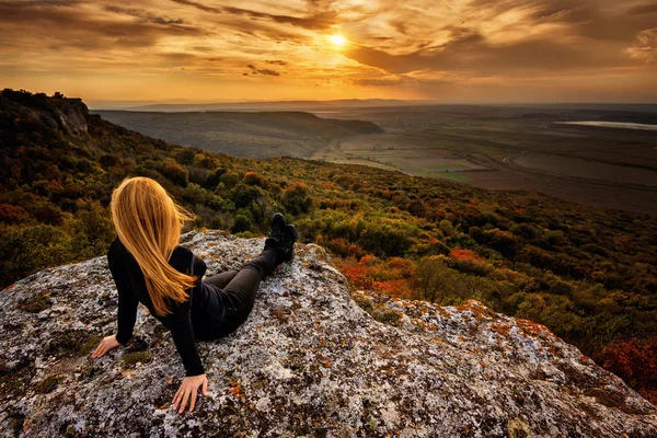 Puesta de sol desde arriba —  Fotos de Stock