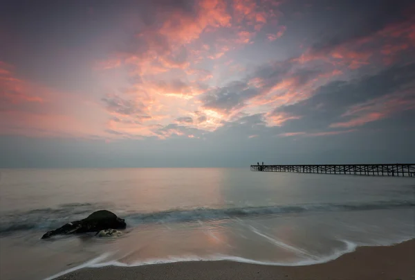 Морской восход — стоковое фото