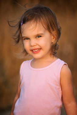 küçük bir kız