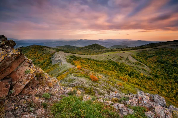 Осенняя гора — стоковое фото