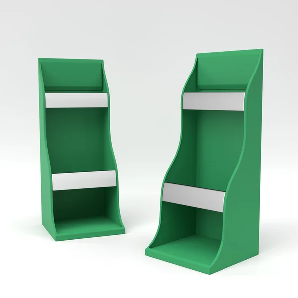 Plantilla de maqueta de stand display — Foto de Stock