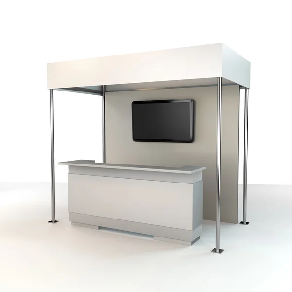 Stand design in exhibition — Stock Photo, Image