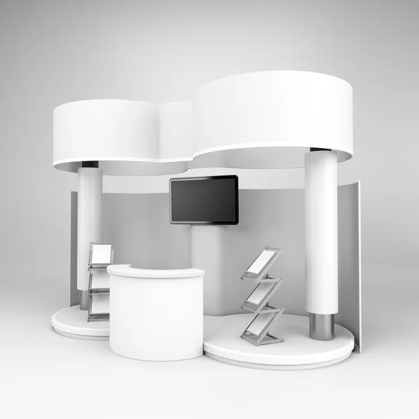 Stand design in exhibition — Stock Photo, Image