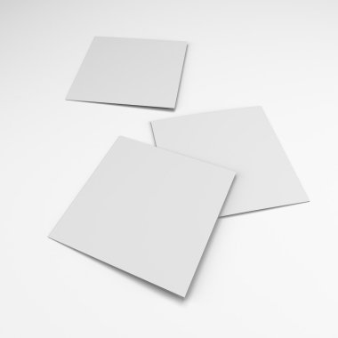 iki yapraklı tebrik kartları veya broşür