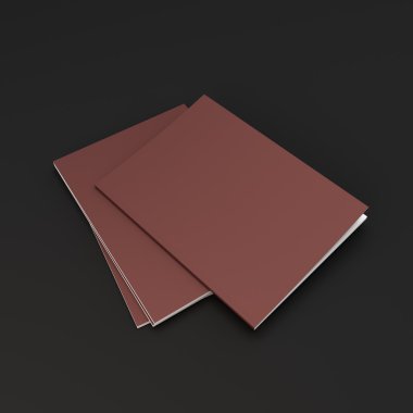 boş katalog veya dergi