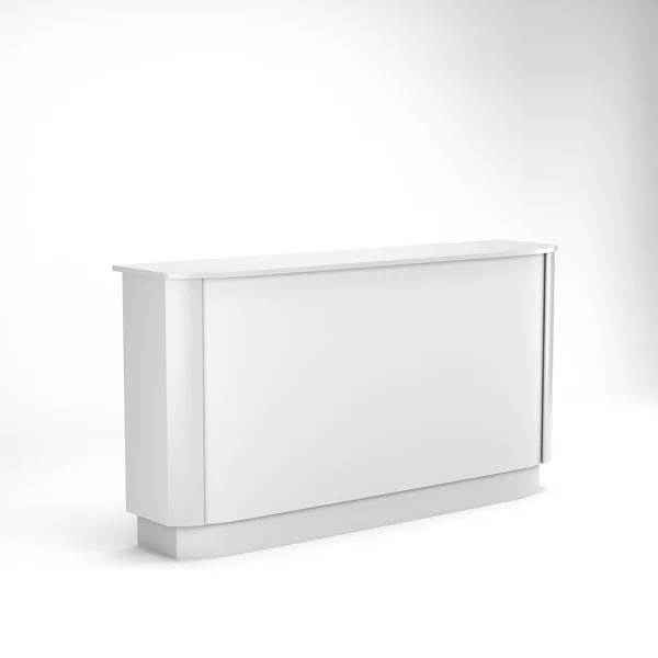 White desk or counter — Stock Photo, Image