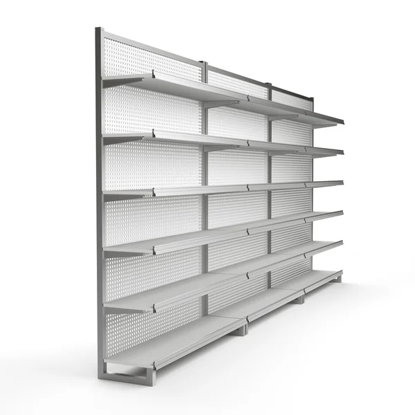 Set of empty shelves — Stock Photo, Image