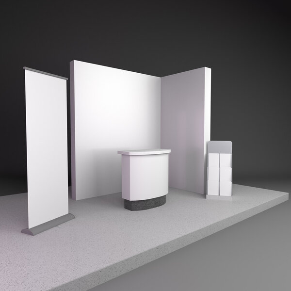 Stand design in exhibition