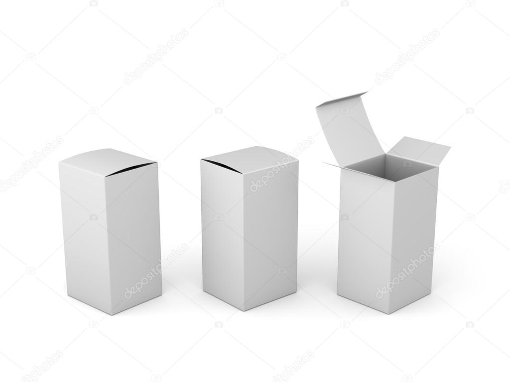 Blank boxes Stock Photo by ©suchywilk 81391622