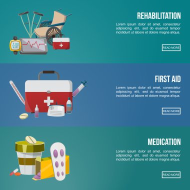 Sağlık Tesisleri Afiş Seti