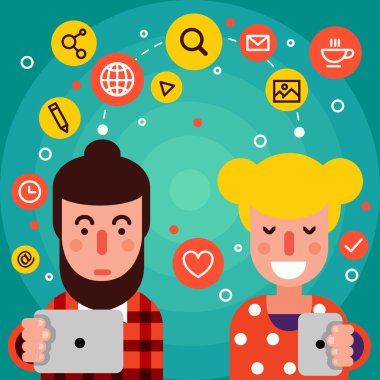 Avatar Social Network Abstract