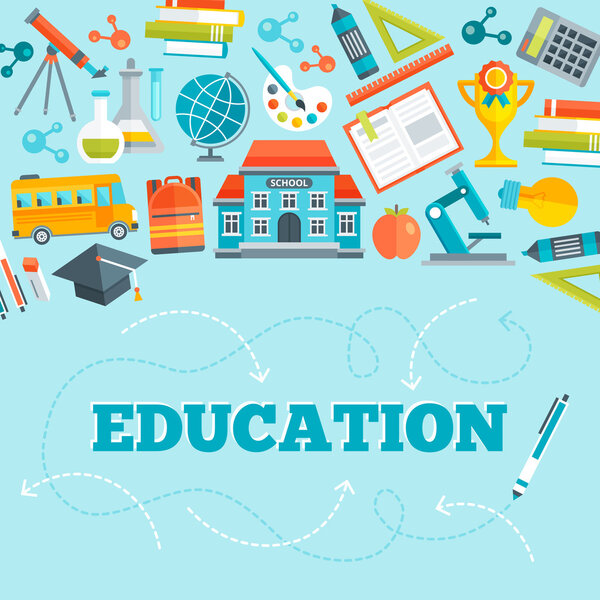 Education Flat Design