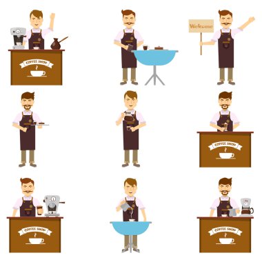Barista Seti Karakterleri