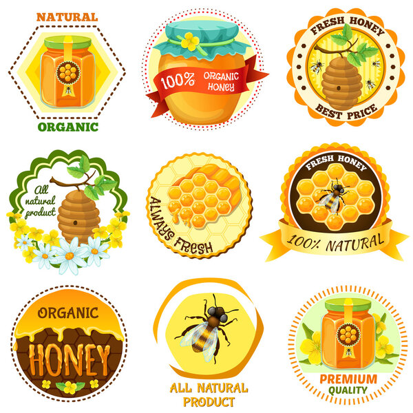 Honey Emblem Set
