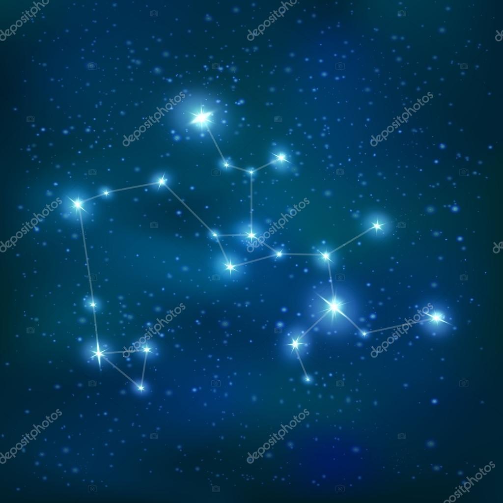 Sagittarius Realistic Constellation Zodiac Sign Stock Vector by ©Mogil ...