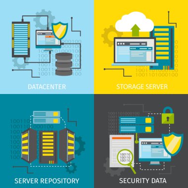 Kare Datacenter Icon Set