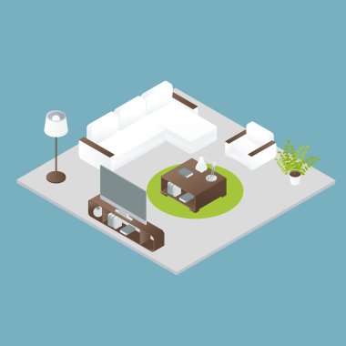 İzometrik iç tasarım