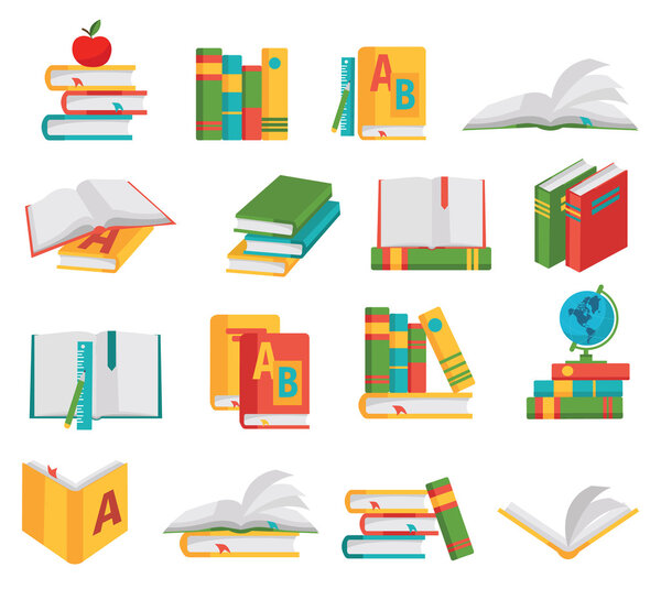 Набор икон для школьных книг
